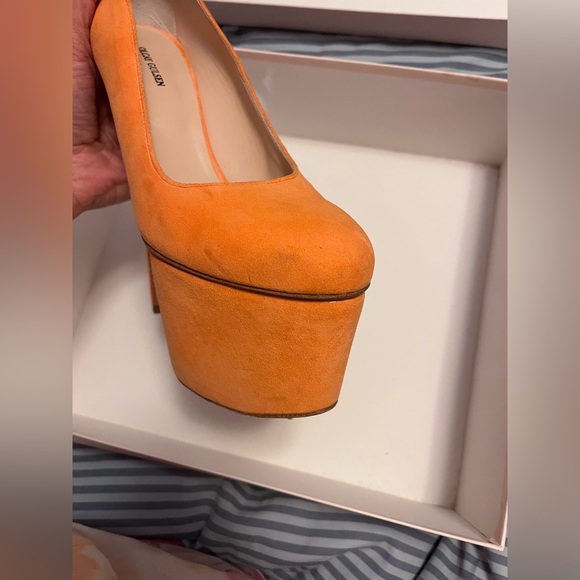 OLCAY GULSEN Orange Pumps 39 - Picture 6 of 7
